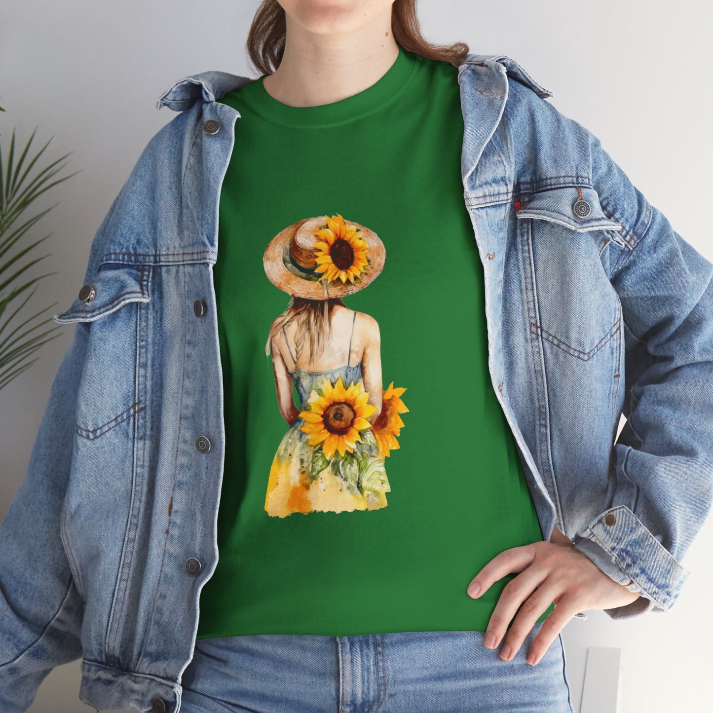 Sunflower Dreams Unisex Heavy Cotton Tee