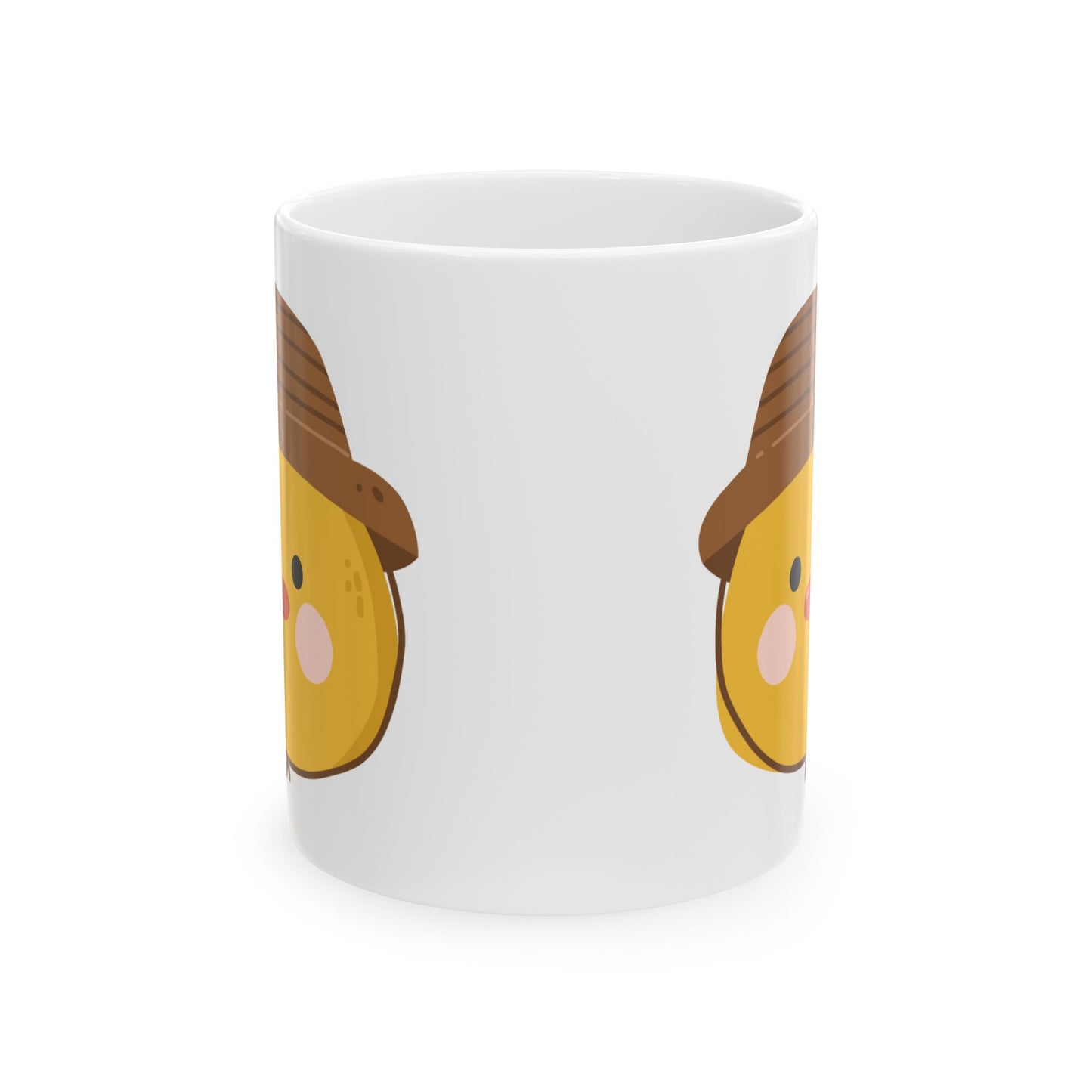 Cute Cartoon Character Ceramic Mug - Perfect Gift for Kids & Adults