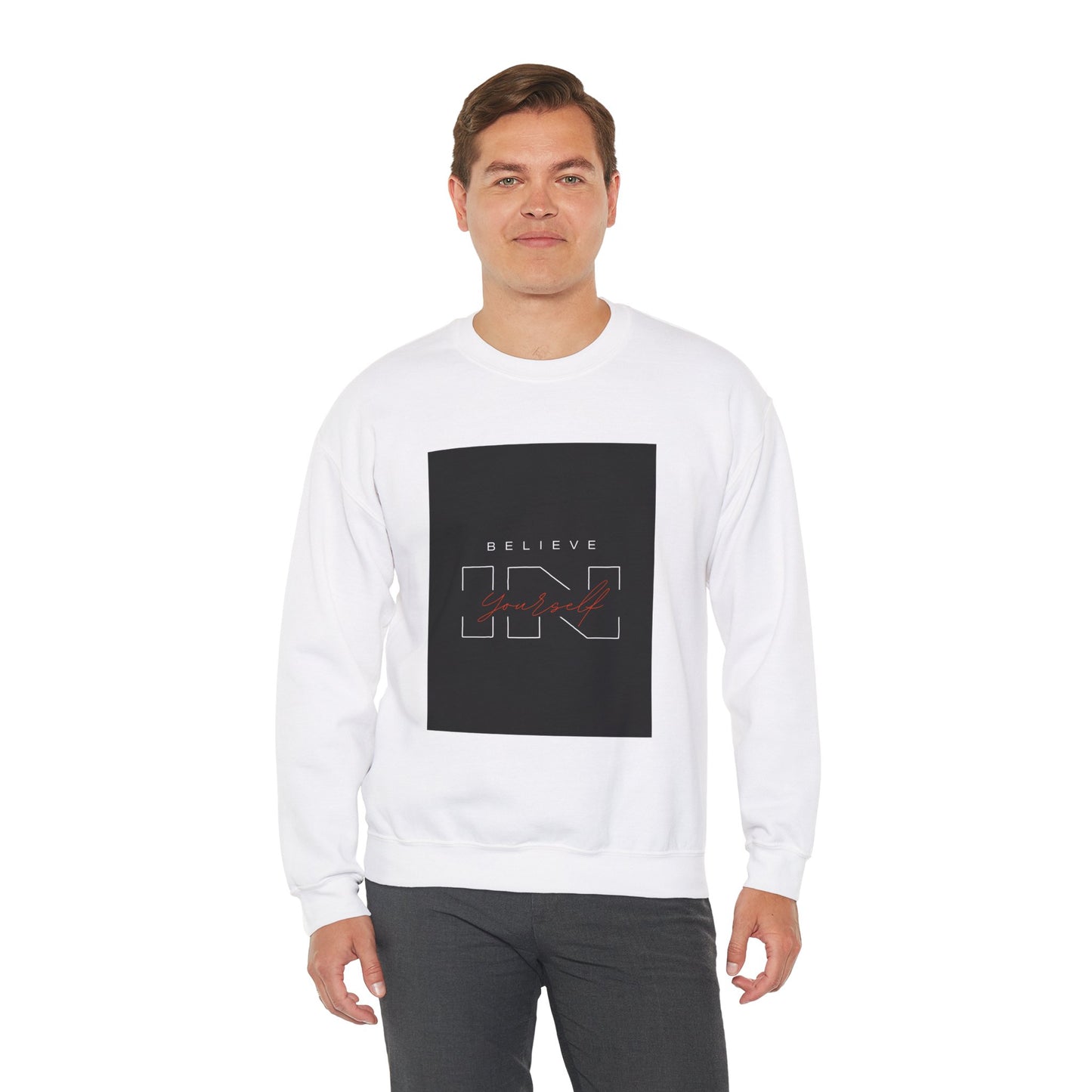 Believe in Yourself Unisex Heavy Blend™ Crewneck Sweatshirt