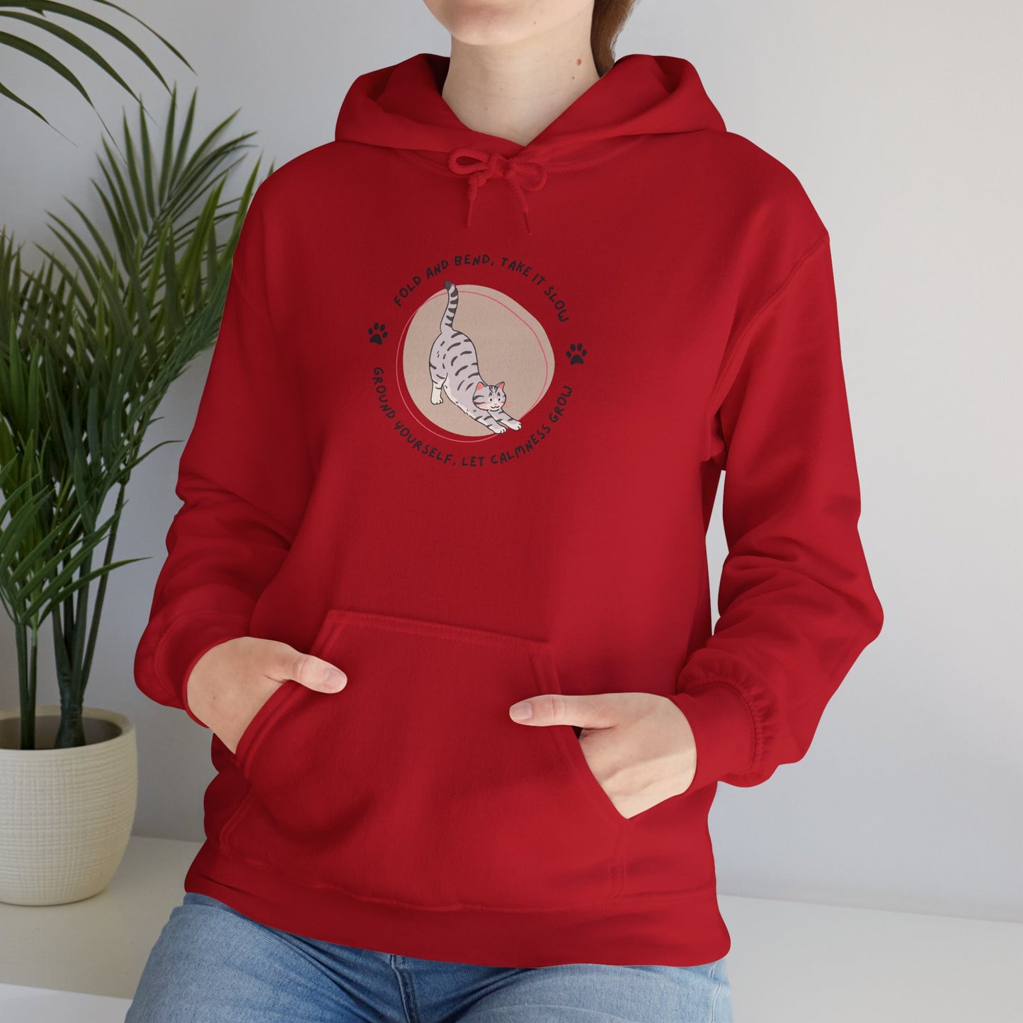 Inspirational Message Hoodie - "You Are Enough" Unisex Heavy Blend™ Sweatshirt