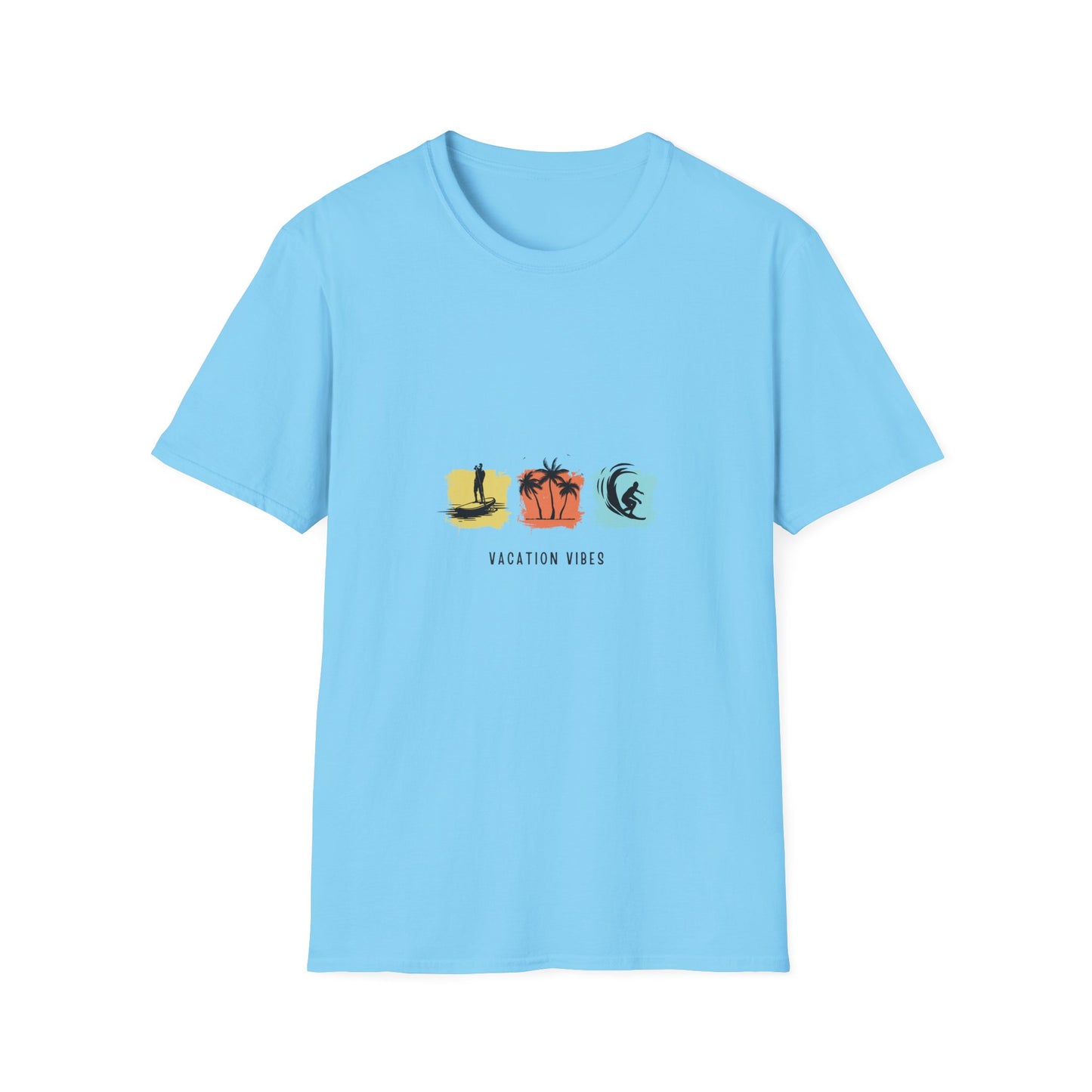 Vacation Vibes Unisex Softstyle T-Shirt - Perfect for Summer Getaways