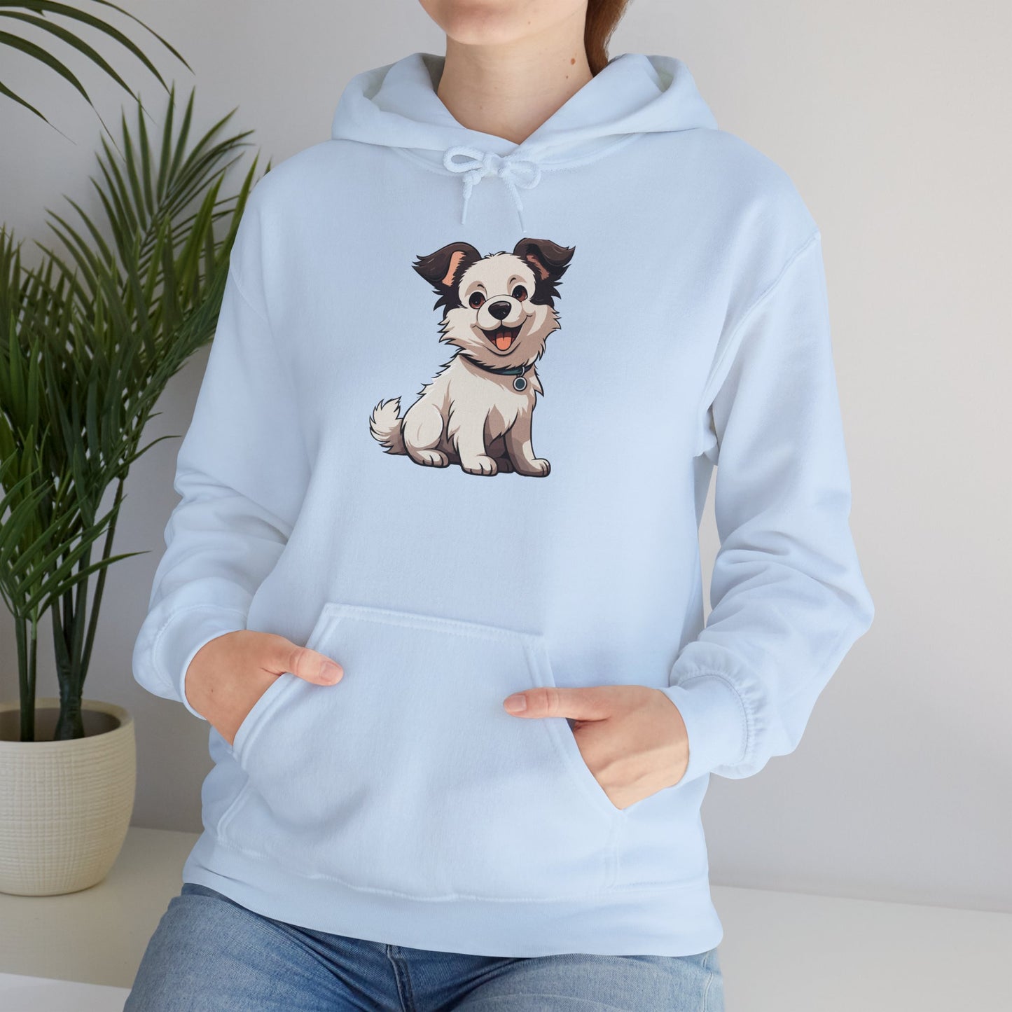 Cute Dog Graphic Unisex Hoodie - Perfect for Pet Lovers