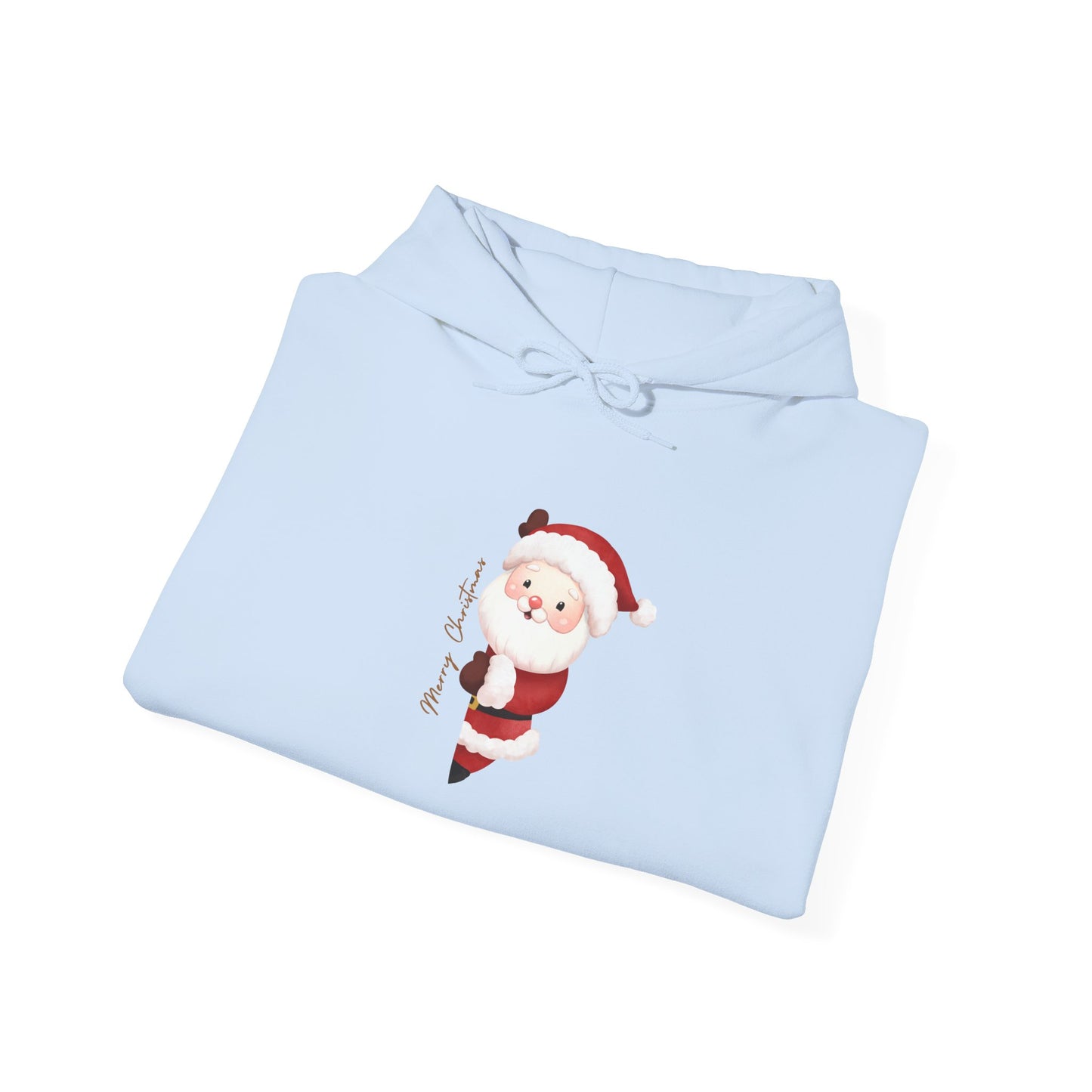 Santa Claus Hooded Sweatshirt - Cozy Christmas Unisex Pullover