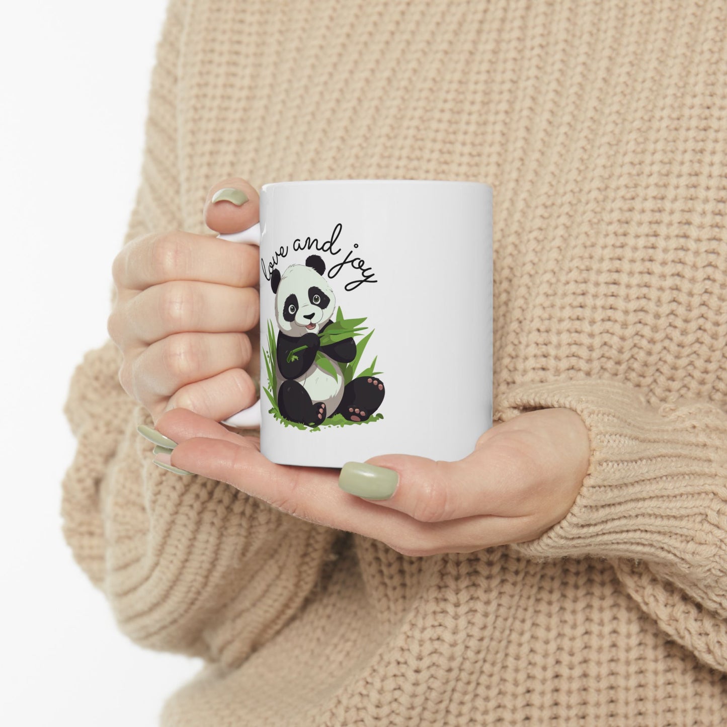 Cute Panda Ceramic Mug - Perfect Gift for Animal Lovers