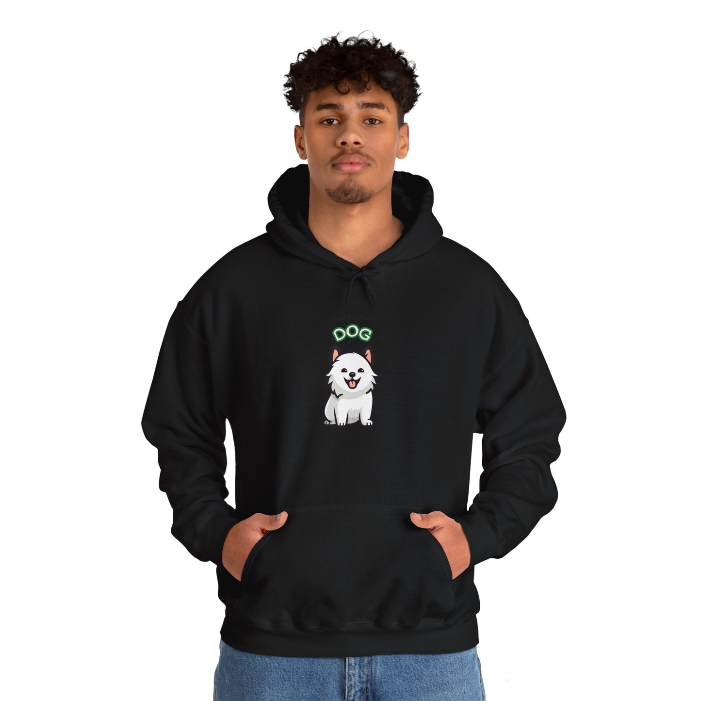 Cute Dog Design Unisex Heavy Blend Hoodie – Perfect Gift for Pet Lovers