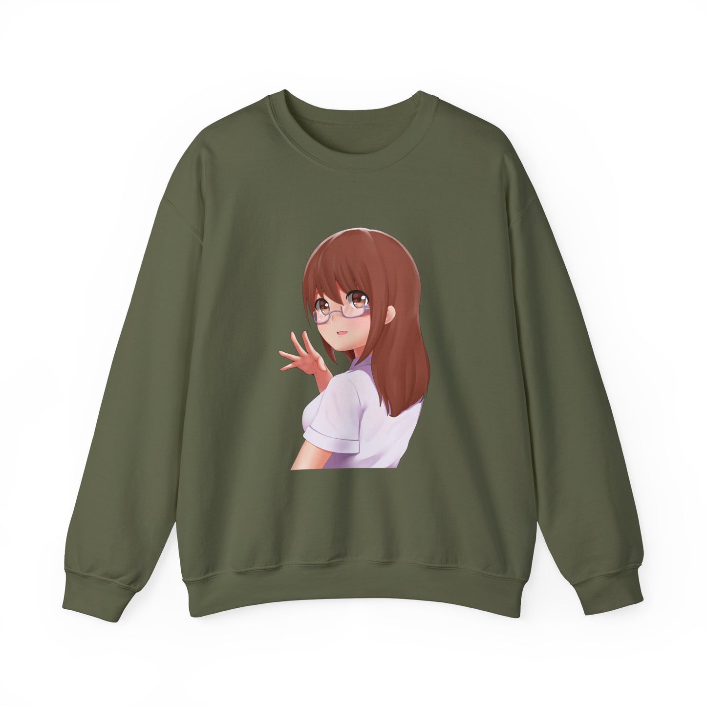 Anime-Inspired Women Heavy Blend™ Crewneck Sweatshirt - Perfect for Cozy Days