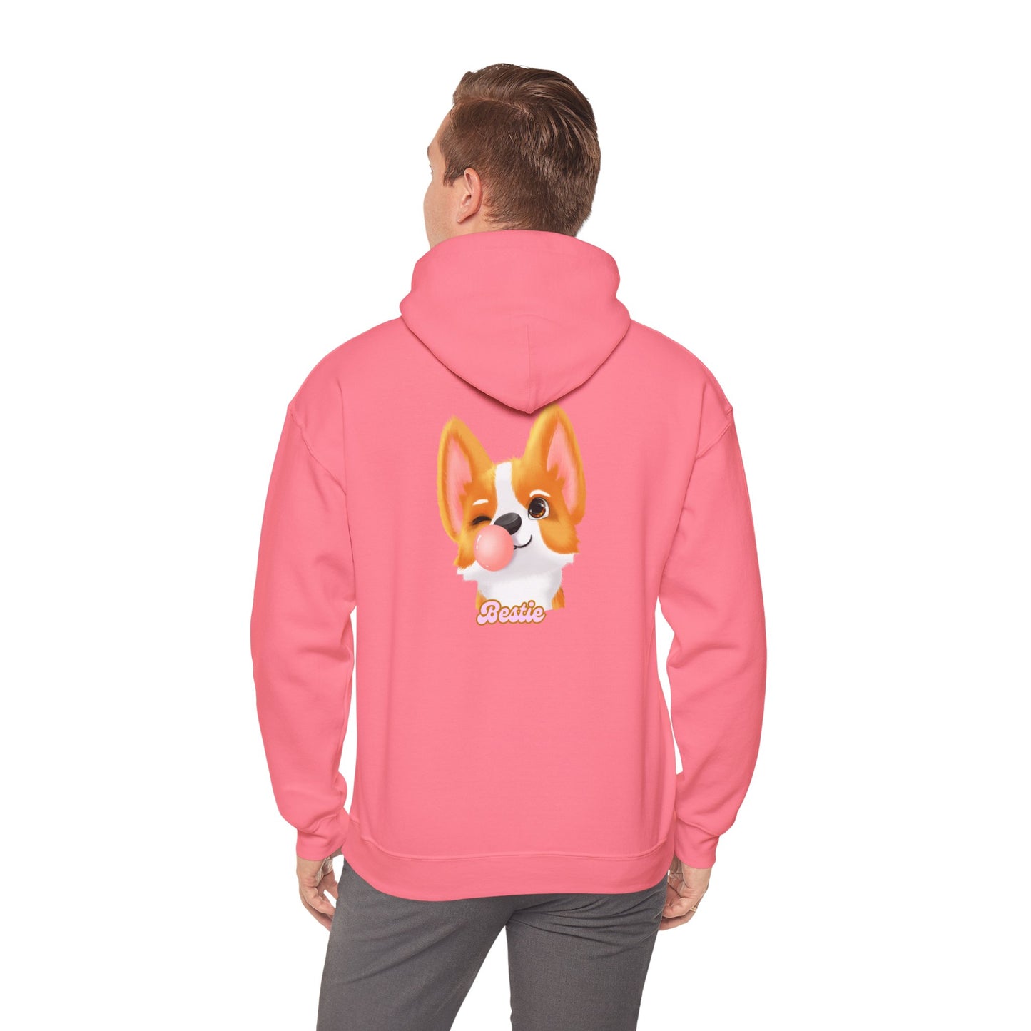 Corgi Paw Print Hoodie