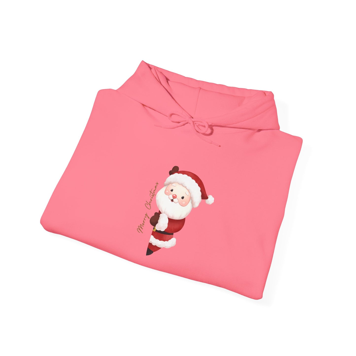 Santa Claus Hooded Sweatshirt - Cozy Christmas Unisex Pullover