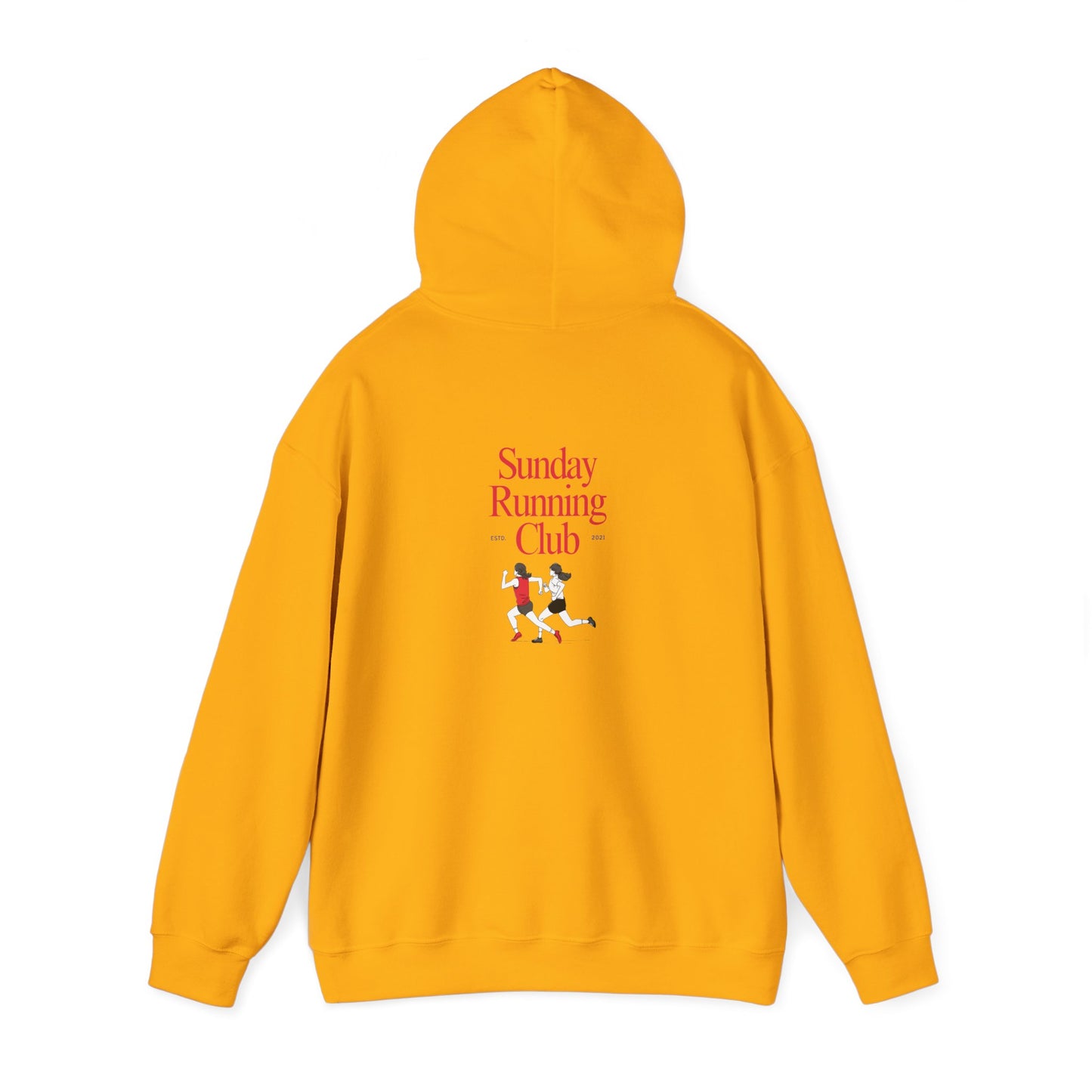 Sunday Running Club Unisex Heavy Blend™ Hooded Sweatshirt - Cozy and Stylish for Runners