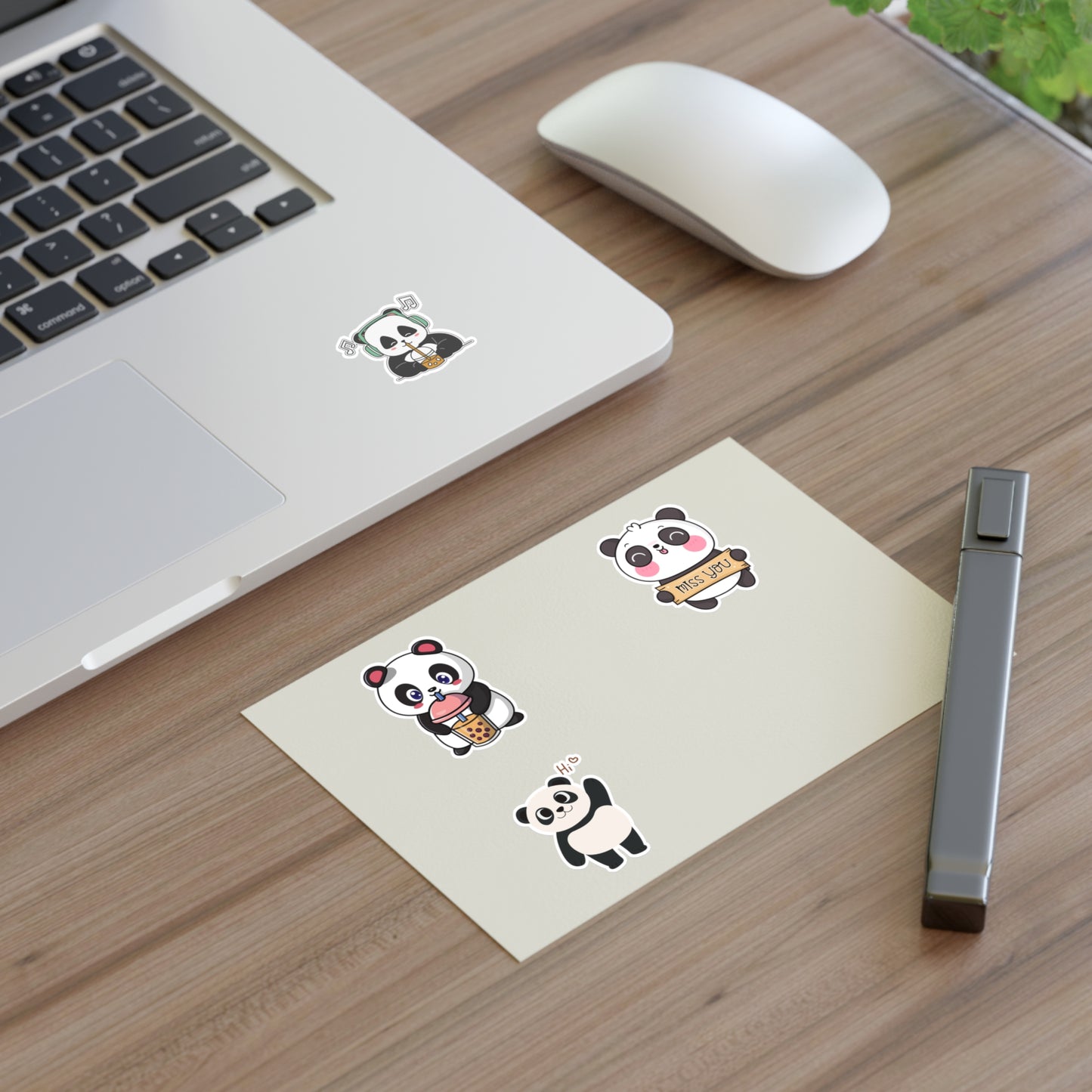 Cute Panda Sticker Sheets - Fun & Whimsical Designs for Scrapbooking and Gifting