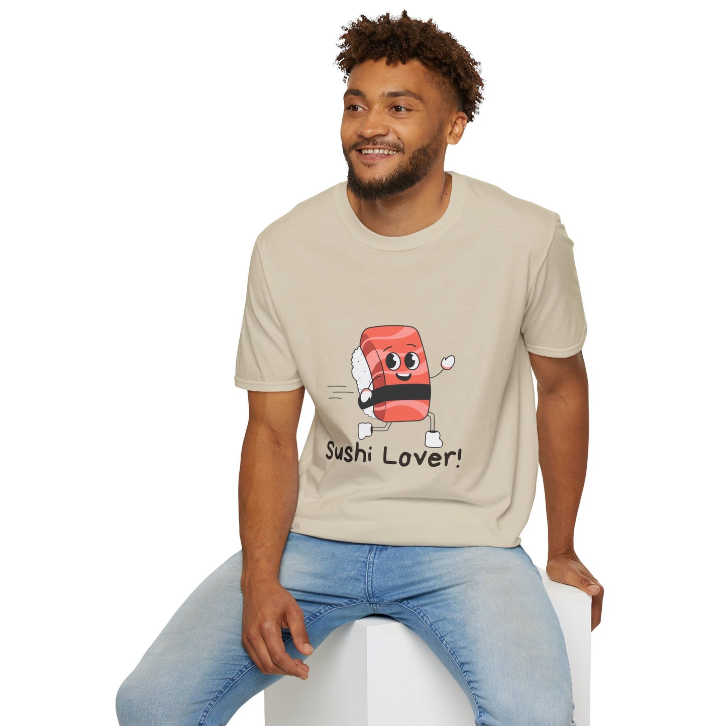 Sushi Lover Unisex Softstyle T-Shirt - Fun & Quirky Apparel for Foodies