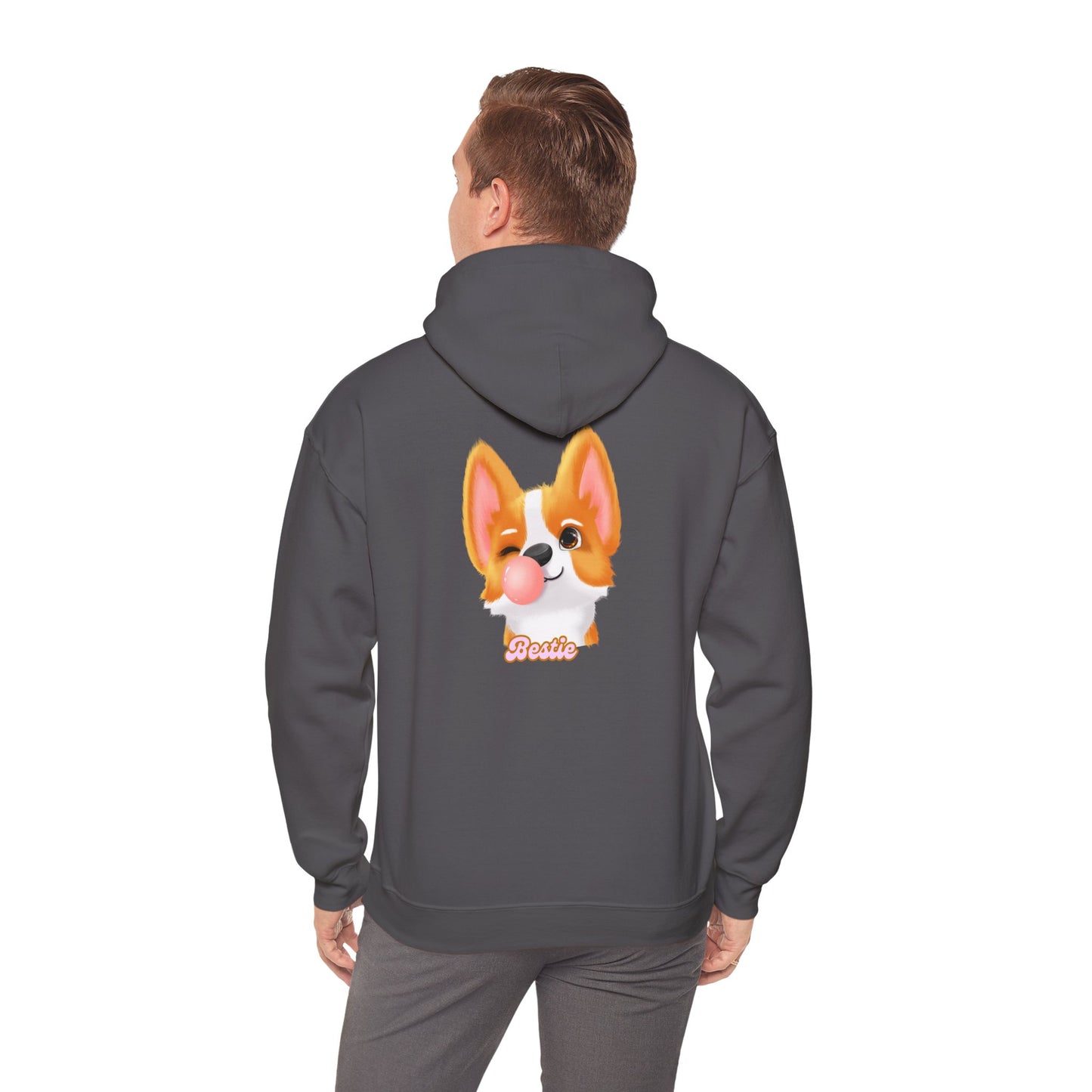 Corgi Paw Print Hoodie