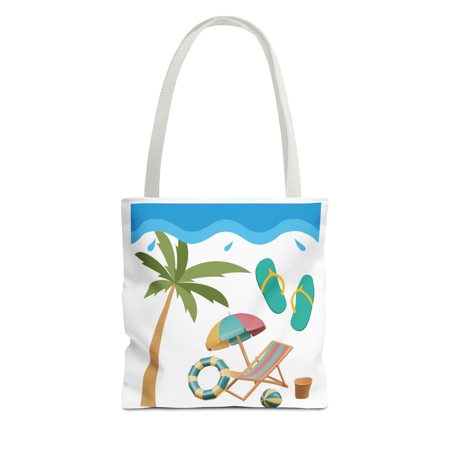 Beach Vibes Tote Bag - Summer Essentials for Fun Days