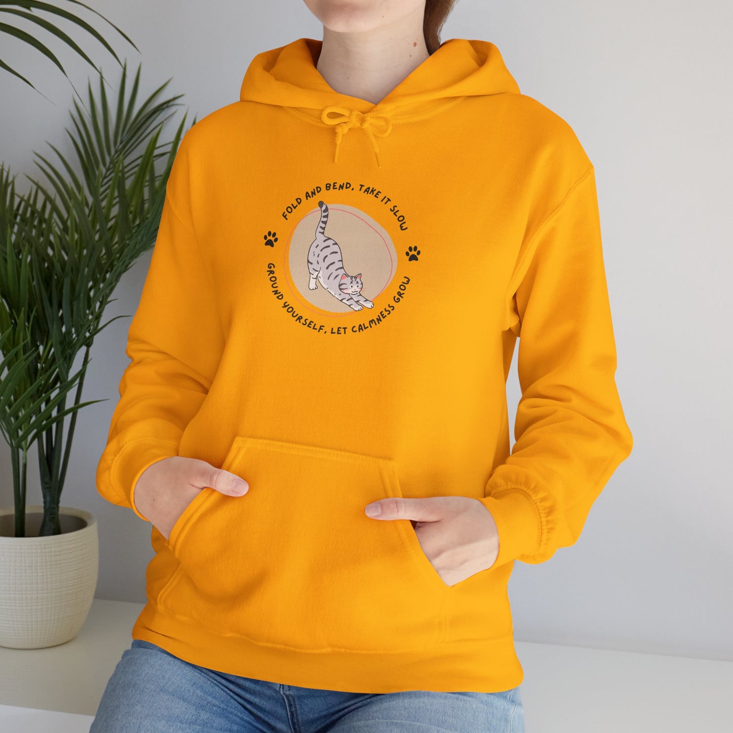 Inspirational Message Hoodie - "You Are Enough" Unisex Heavy Blend™ Sweatshirt