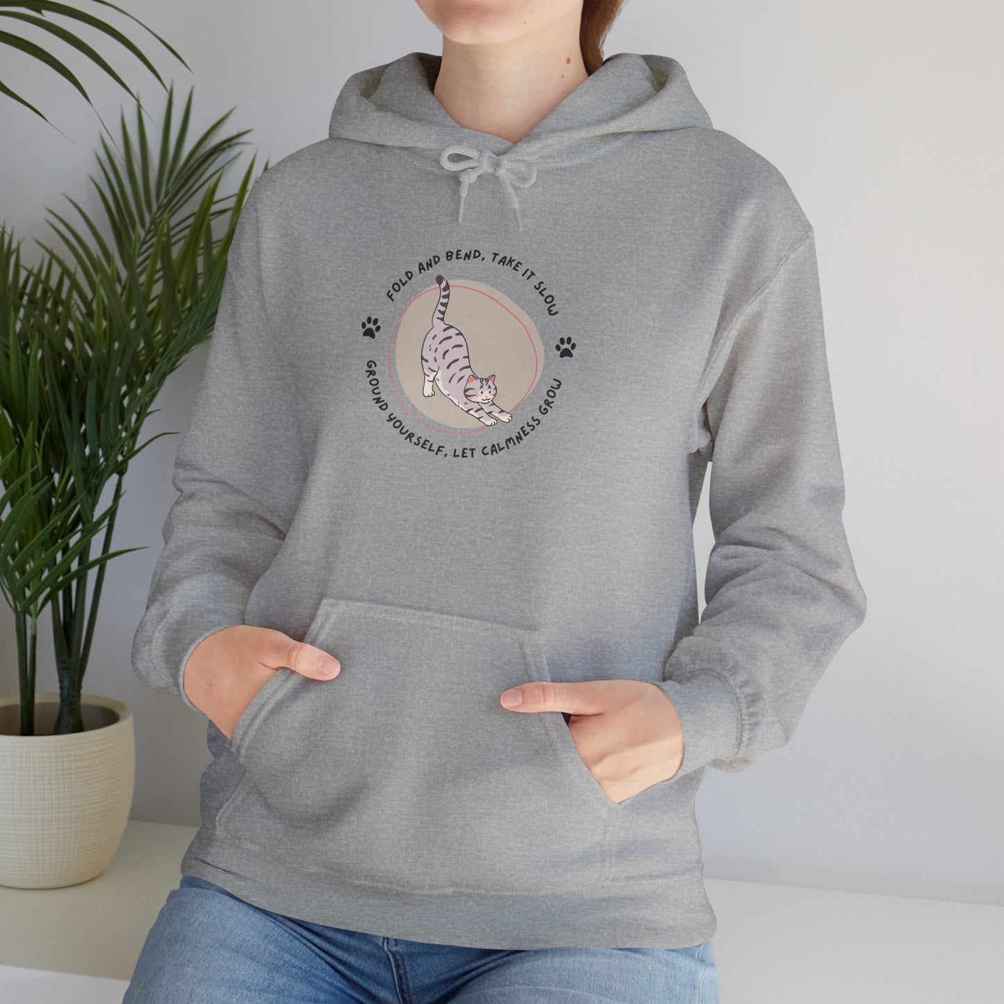 Inspirational Message Hoodie - "You Are Enough" Unisex Heavy Blend™ Sweatshirt