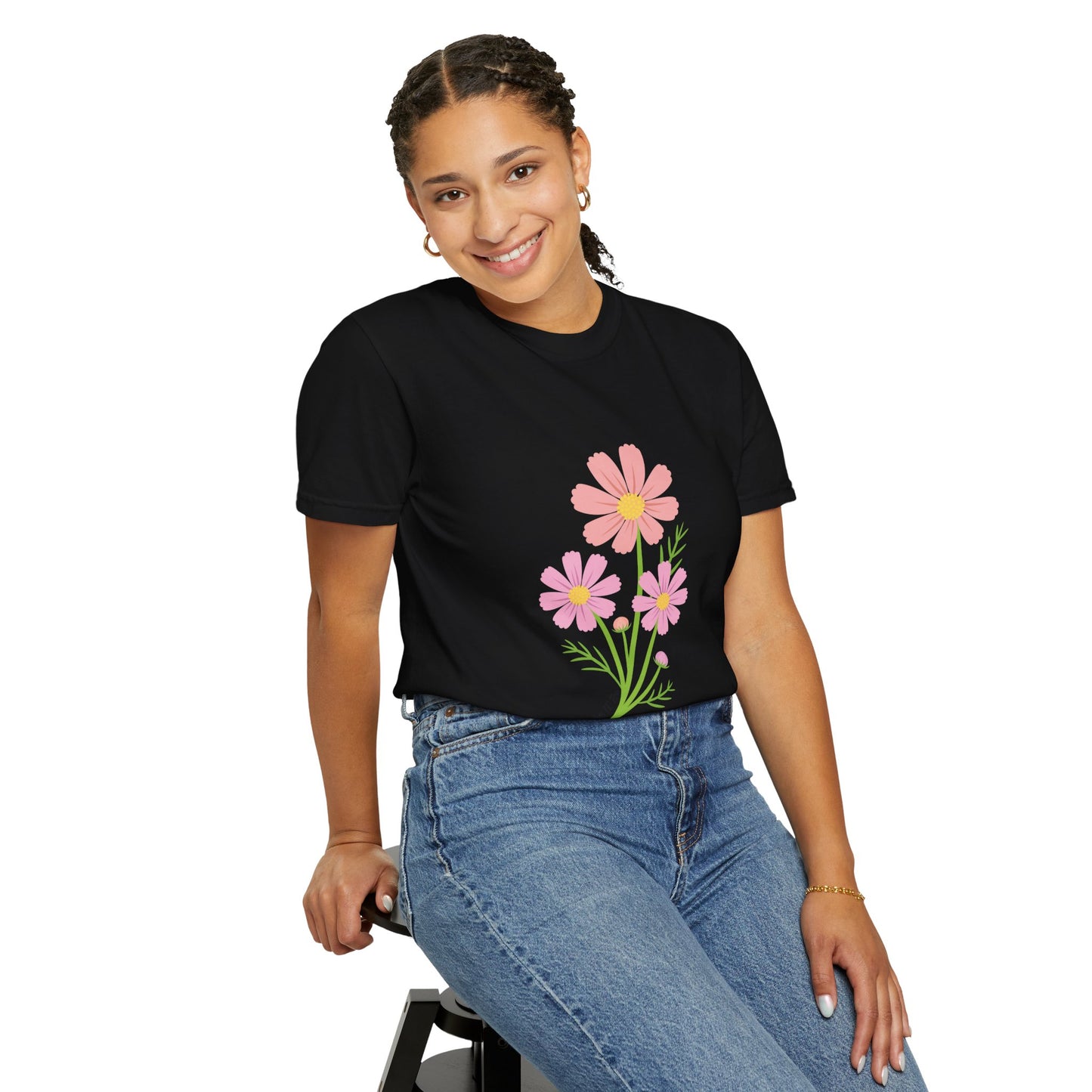 Floral Unisex T-shirt - Vibrant and Comfortable Tee for Garden Parties and Casual Wear