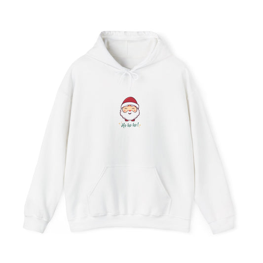 Santa Ho Ho Ho Unisex Hoodie - Cozy Holiday Sweatshirt for Winter Celebrations