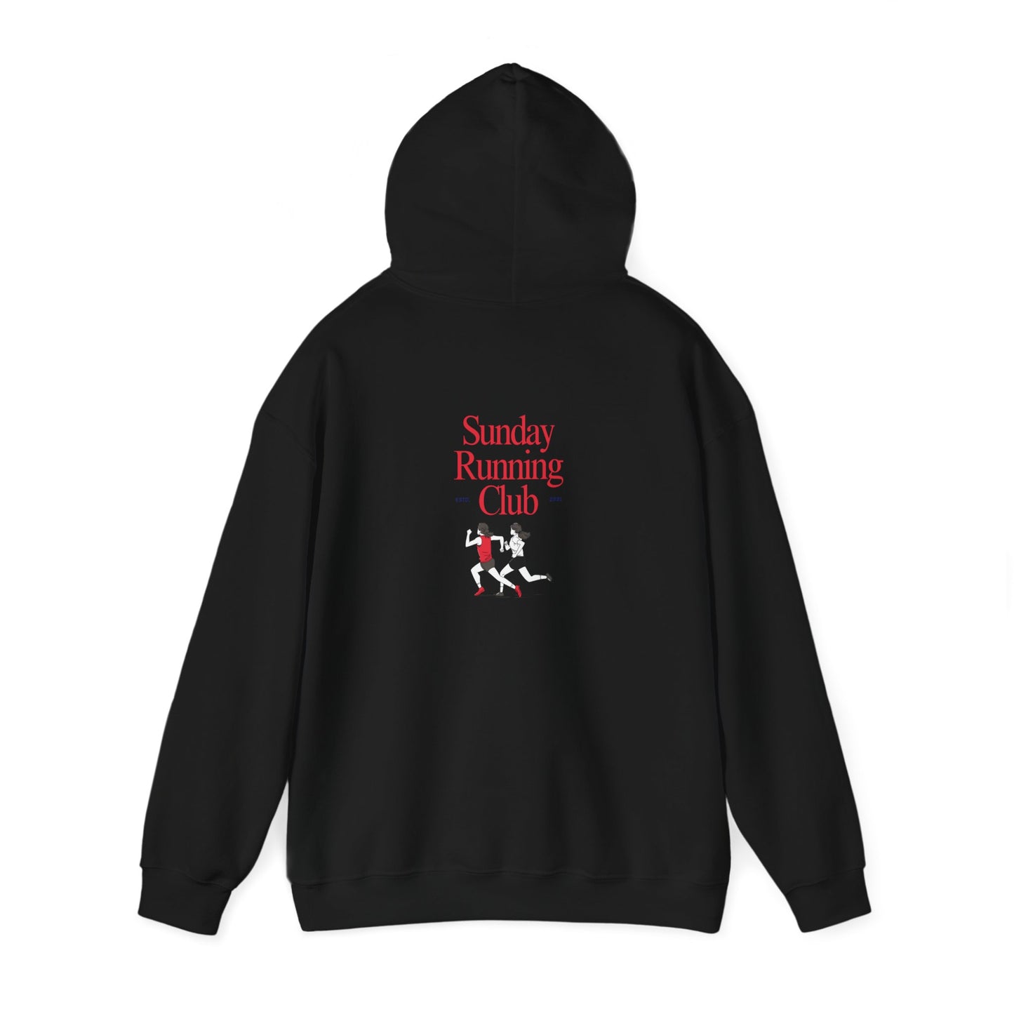 Sunday Running Club Unisex Heavy Blend™ Hooded Sweatshirt - Cozy and Stylish for Runners