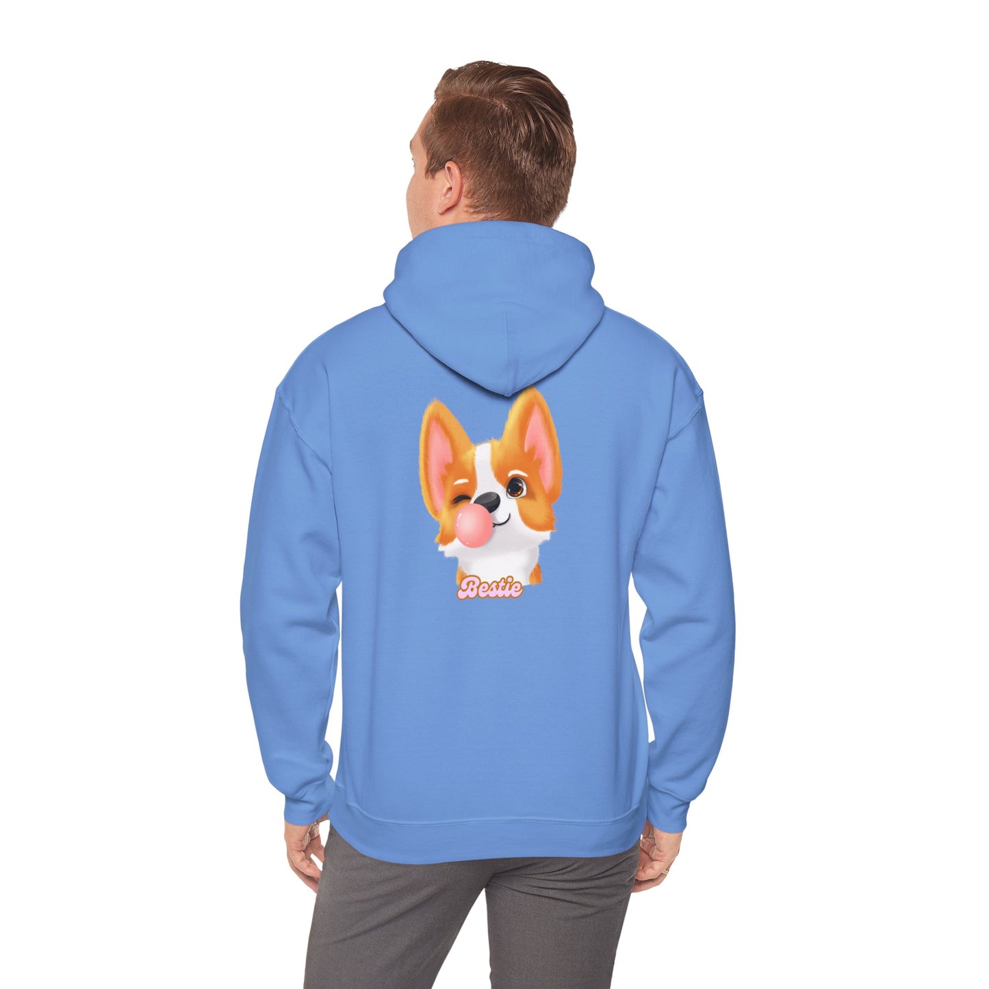 Corgi Paw Print Hoodie