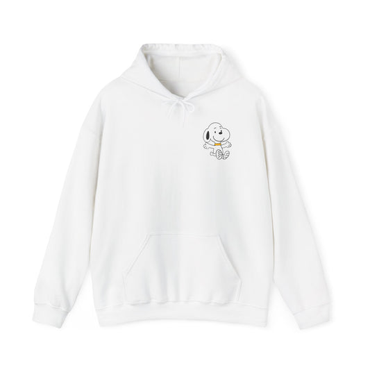 Snoopy Fun Unisex Heavy Blend Hoodie - Cute Cartoon Design for Cozy Vibes