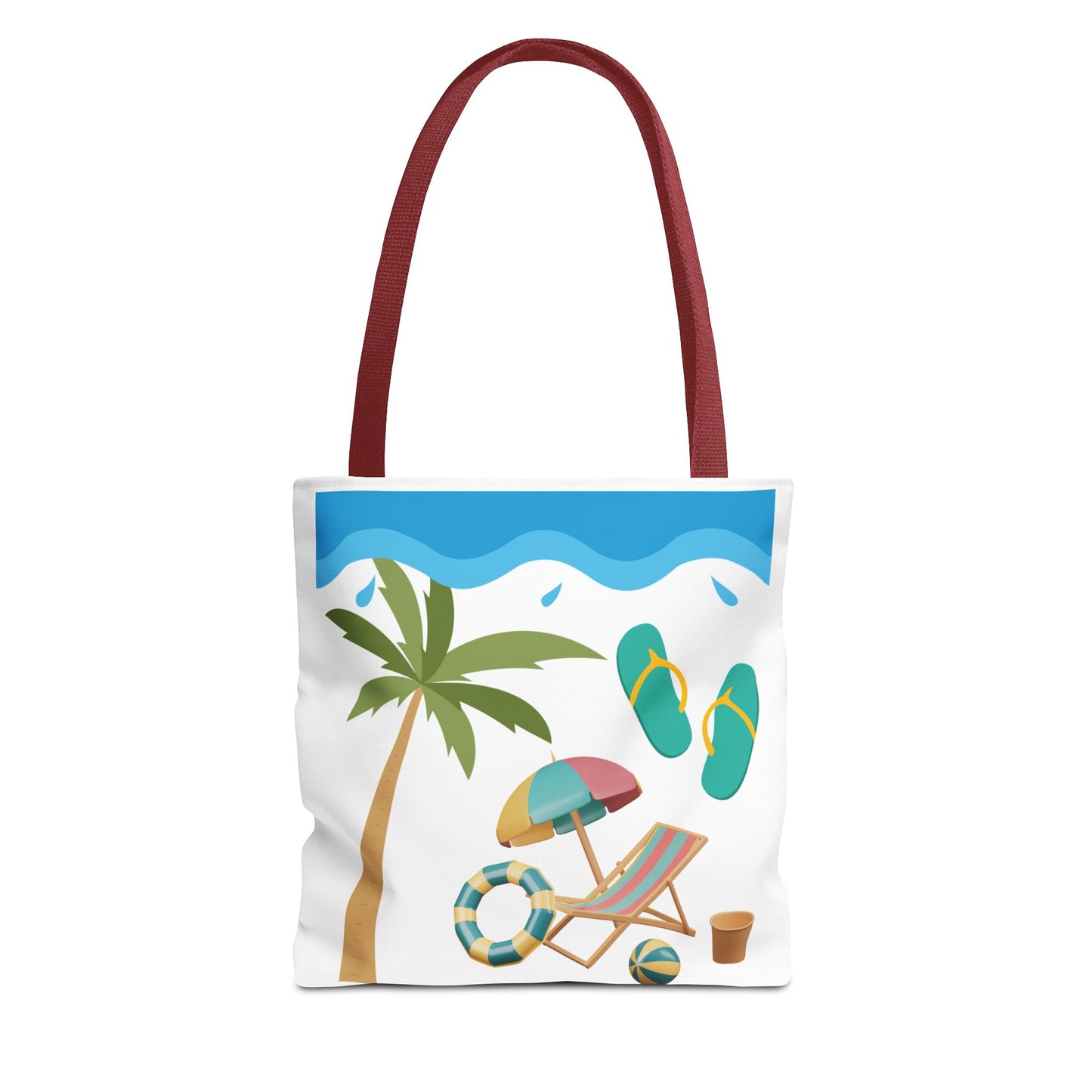 Beach Vibes Tote Bag - Summer Essentials for Fun Days