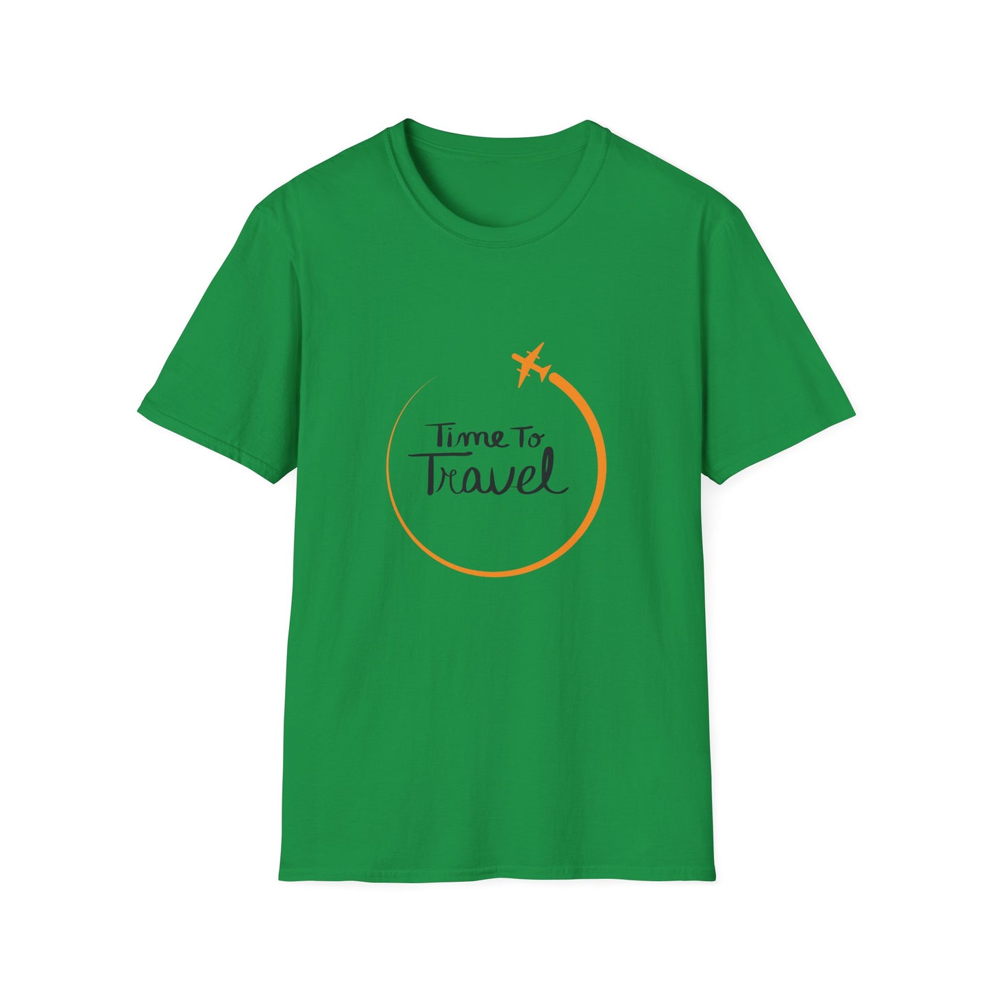 Unisex Travel T-Shirt - "Time To Travel" Graphic Tee