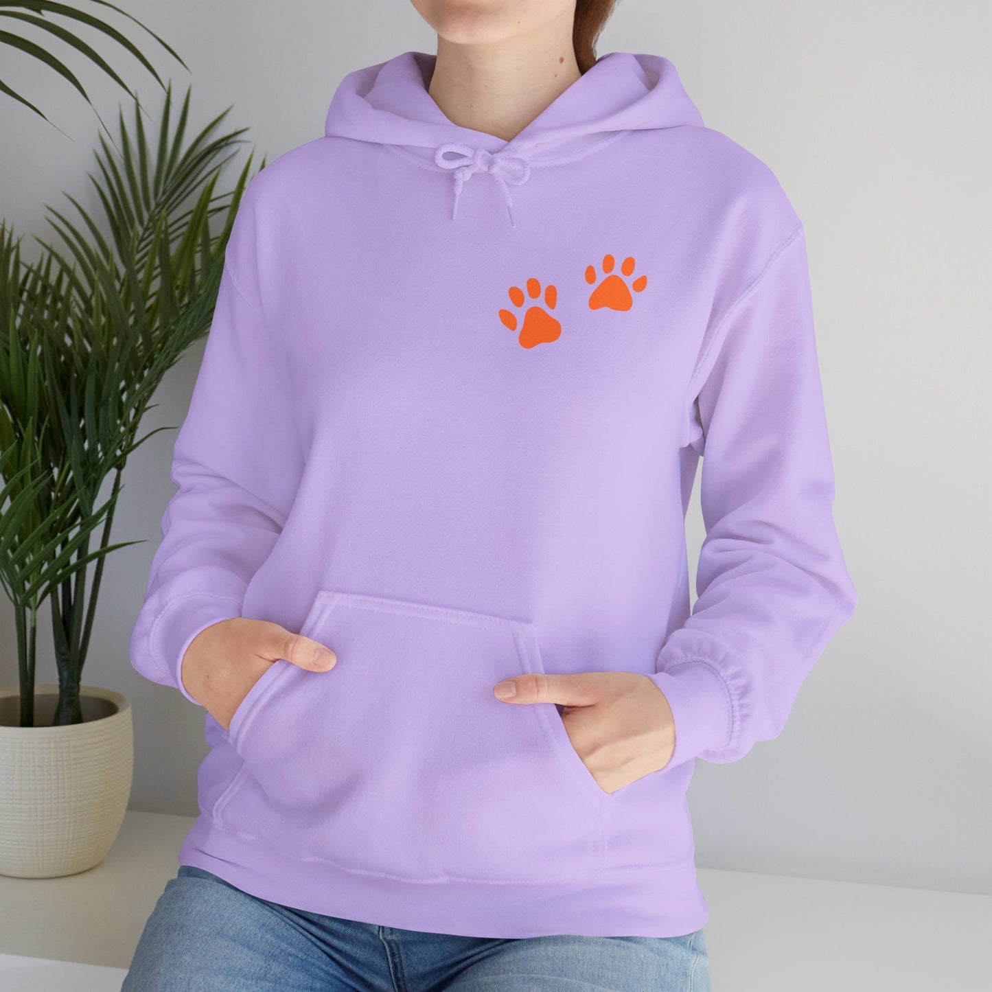 Corgi Paw Print Hoodie