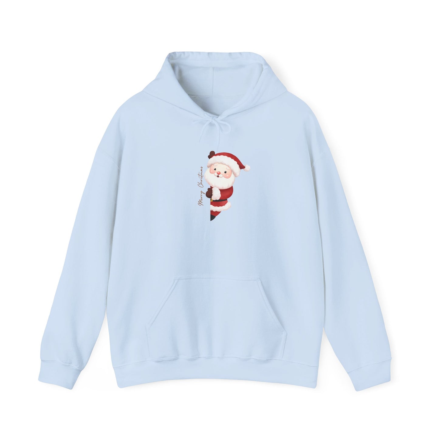 Santa Claus Hooded Sweatshirt - Cozy Christmas Unisex Pullover