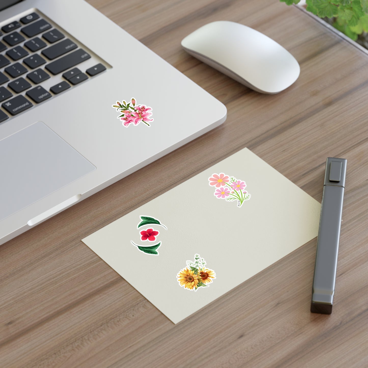 Floral Sticker Sheets - Colorful Flower Designs for Scrapbooking & Crafting