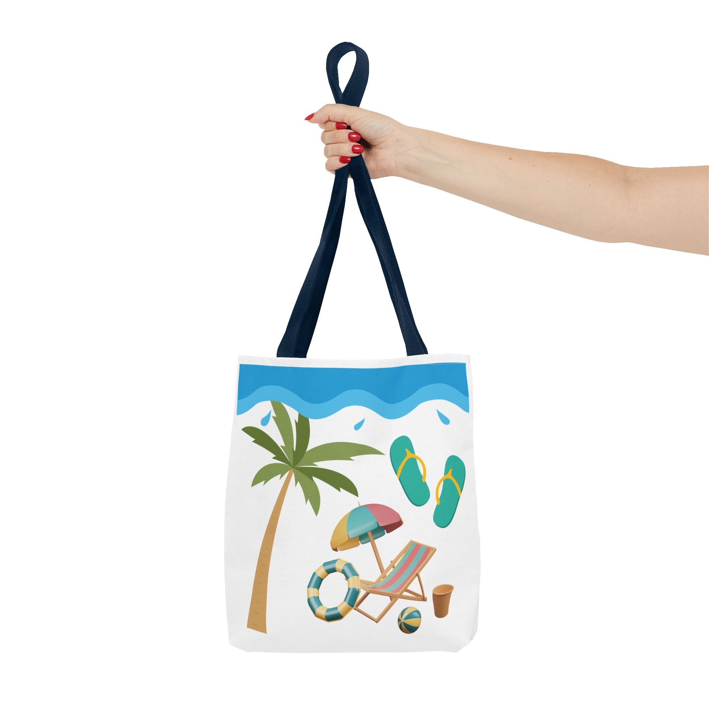 Beach Vibes Tote Bag - Summer Essentials for Fun Days