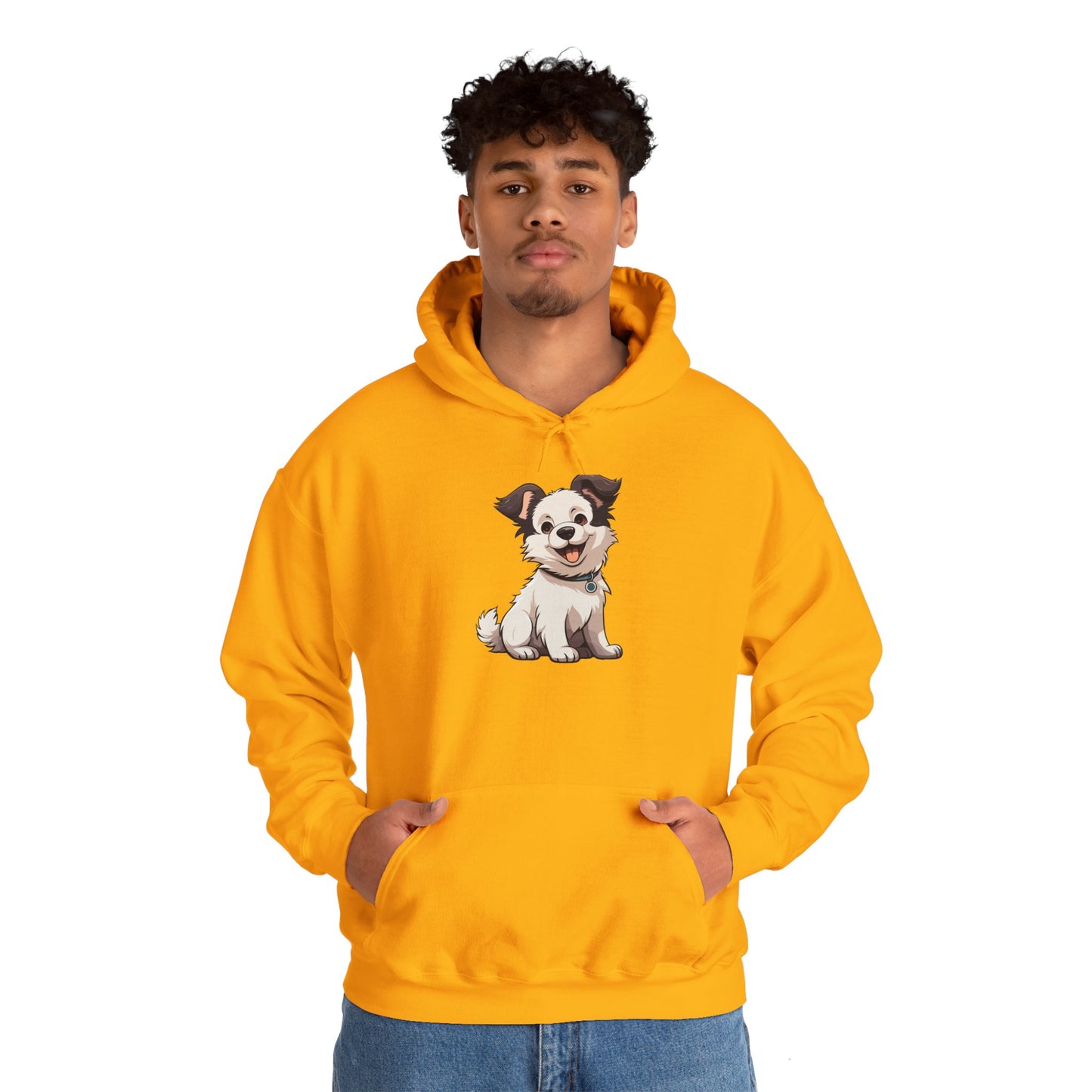 Cute Dog Graphic Unisex Hoodie - Perfect for Pet Lovers