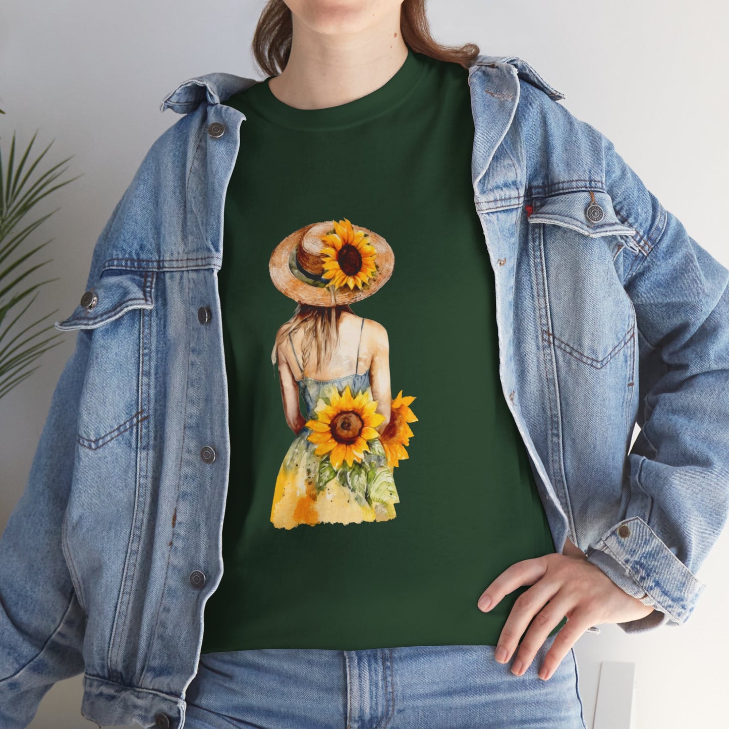 Sunflower Dreams Unisex Heavy Cotton Tee