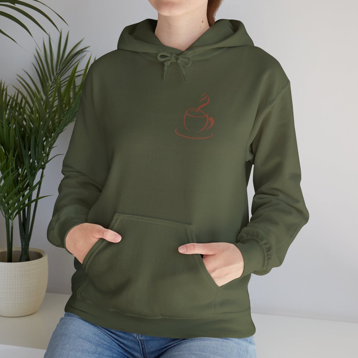 Coffee Lovers Unisex Hooded Sweatshirt - Cozy Cafe Vibe