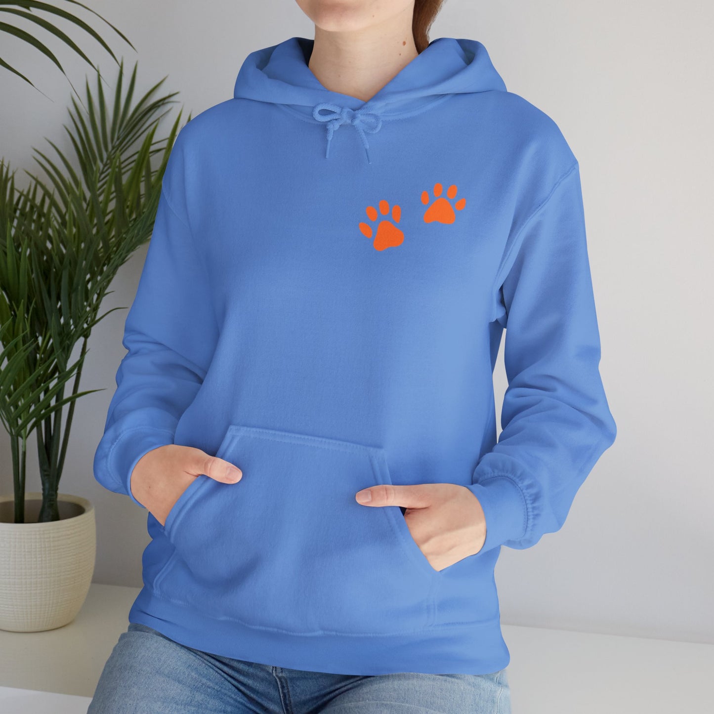 Corgi Paw Print Hoodie