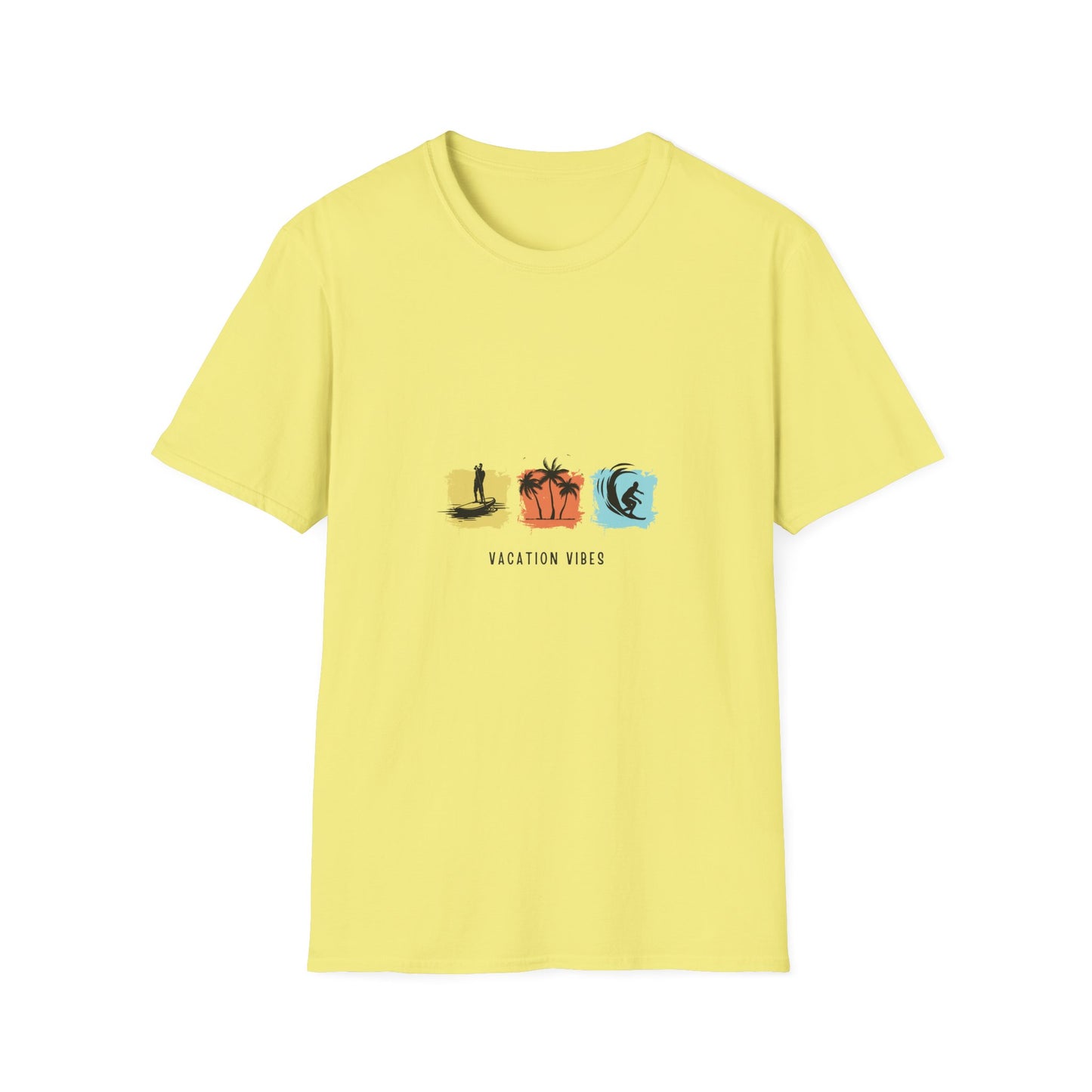 Vacation Vibes Unisex Softstyle T-Shirt - Perfect for Summer Getaways