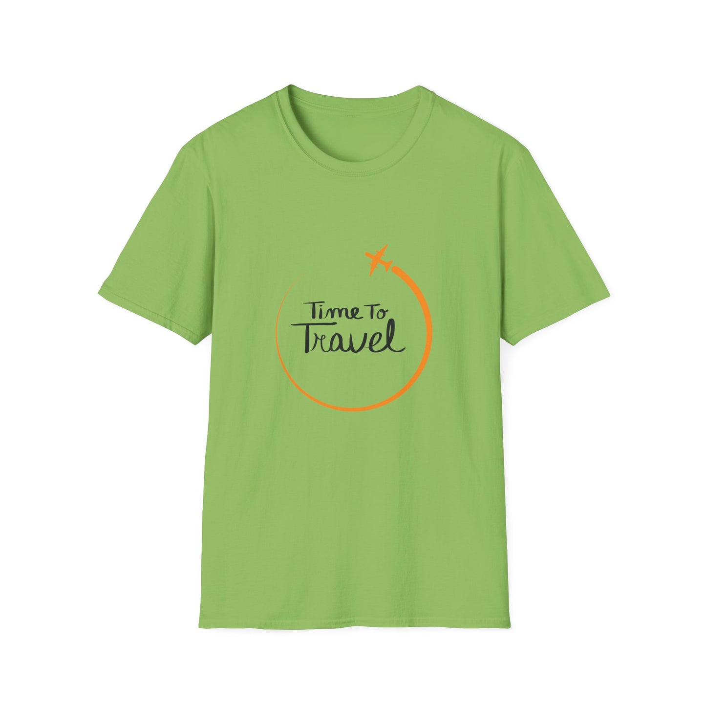 Unisex Travel T-Shirt - "Time To Travel" Graphic Tee