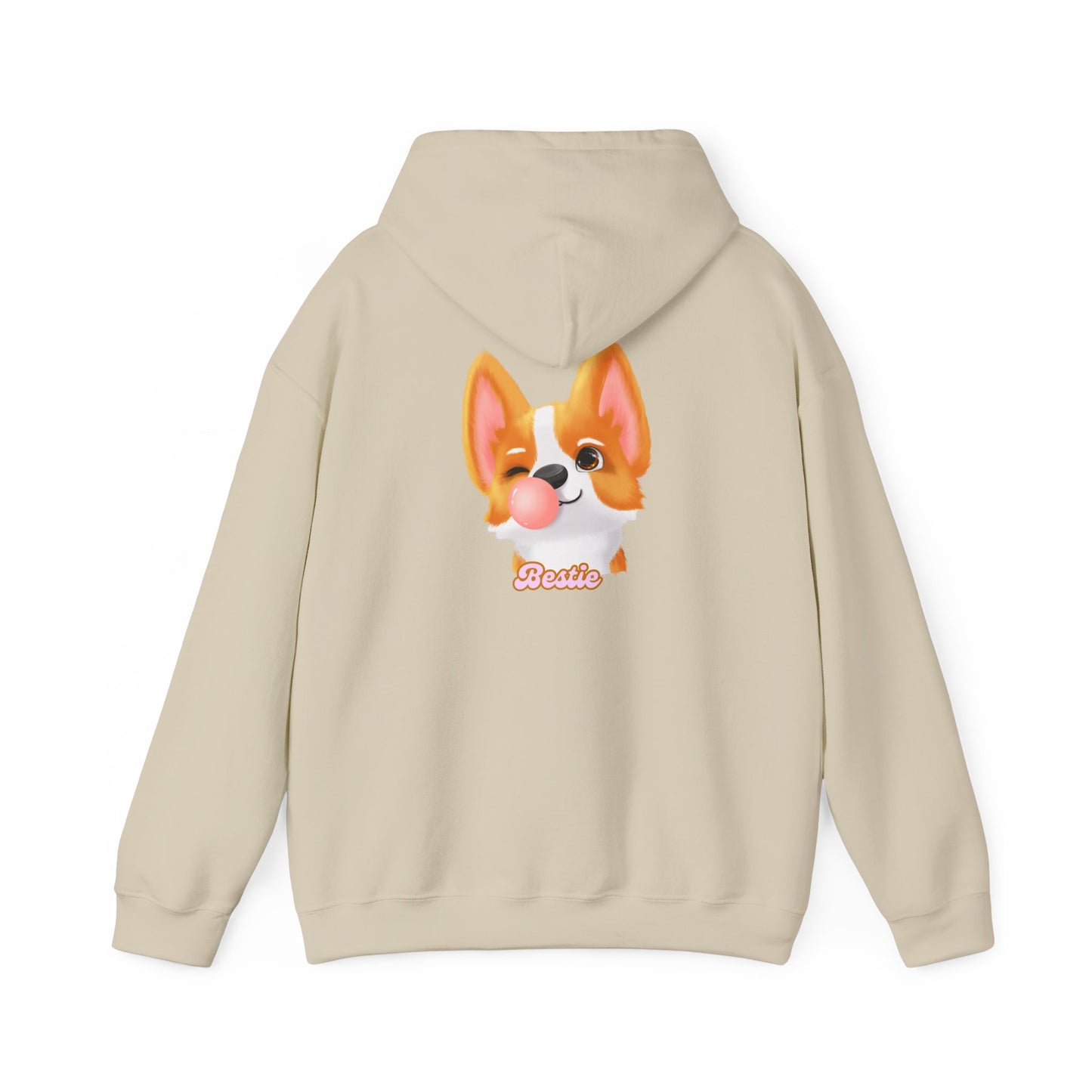 Corgi Paw Print Hoodie