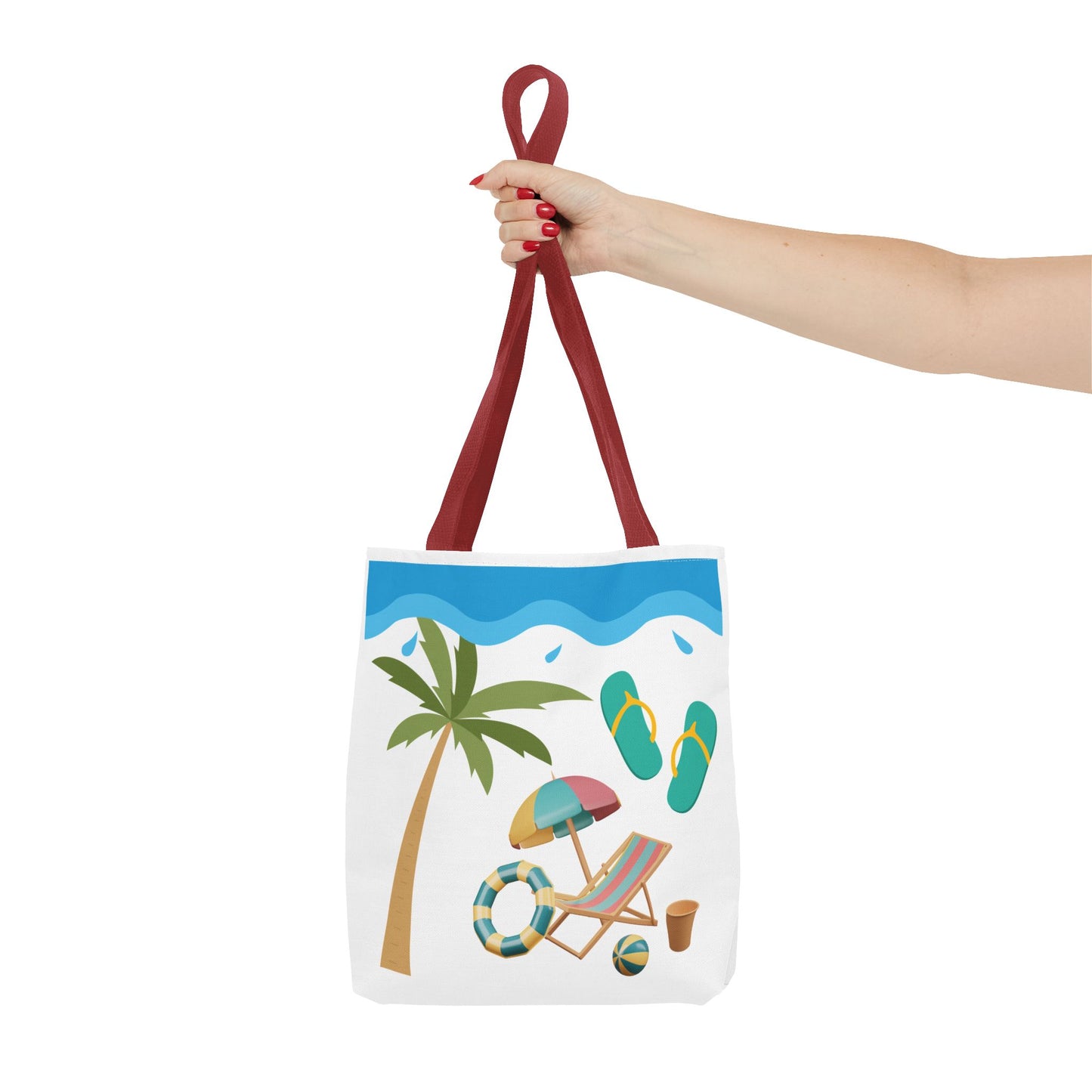 Beach Vibes Tote Bag - Summer Essentials for Fun Days