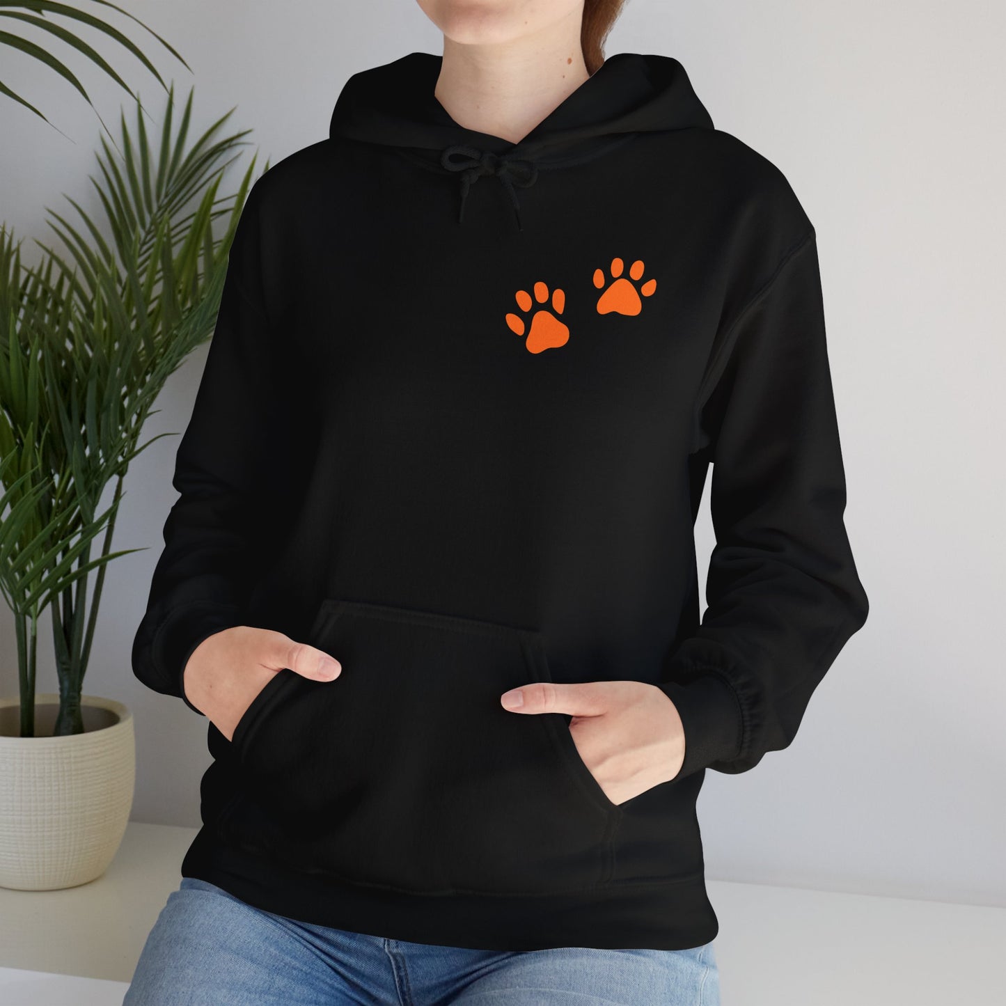 Corgi Paw Print Hoodie